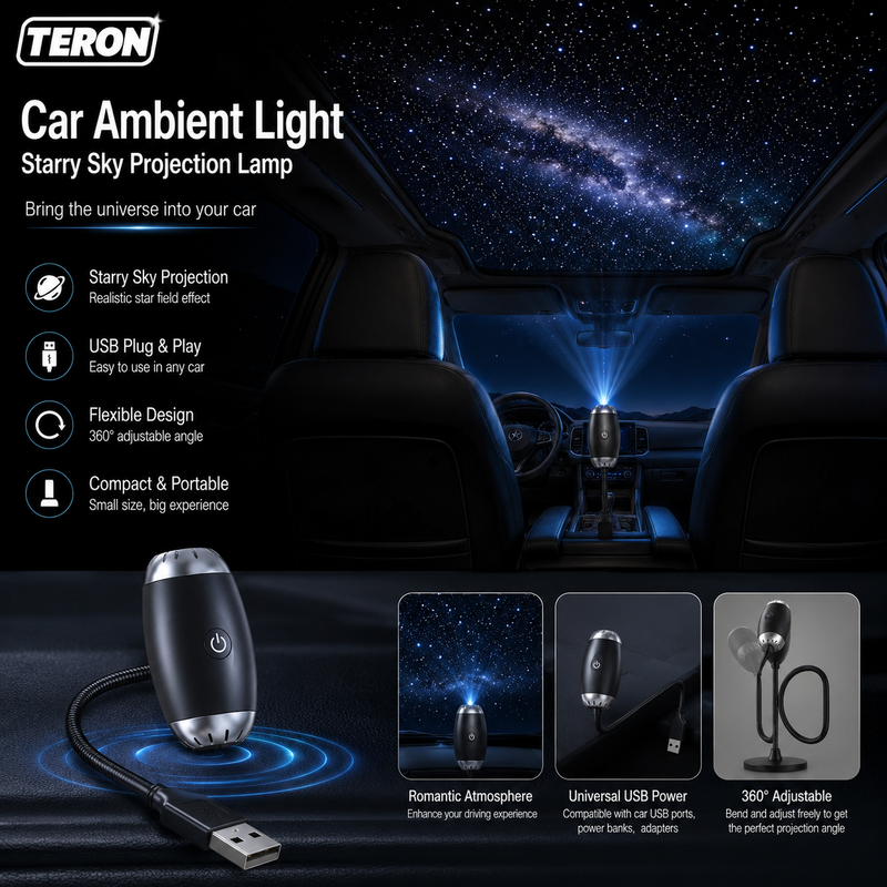 TERON Galaxy Light – Turn Your Car Into a Starry Universe ✨