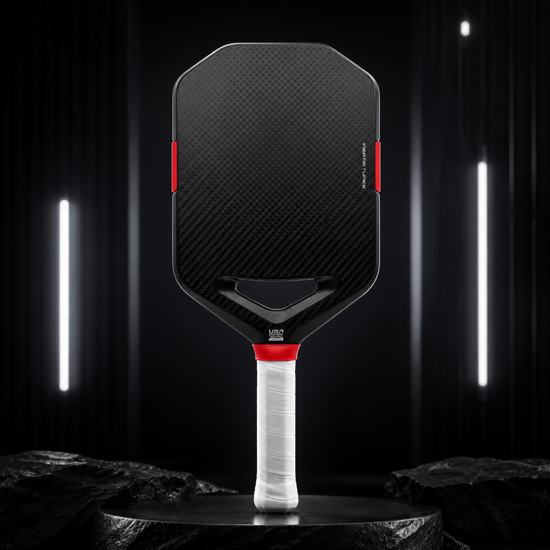 Premium Carbon Fiber Pickleball Paddle – Extreme Spin, PureFoam Core, Aerodynamic Design