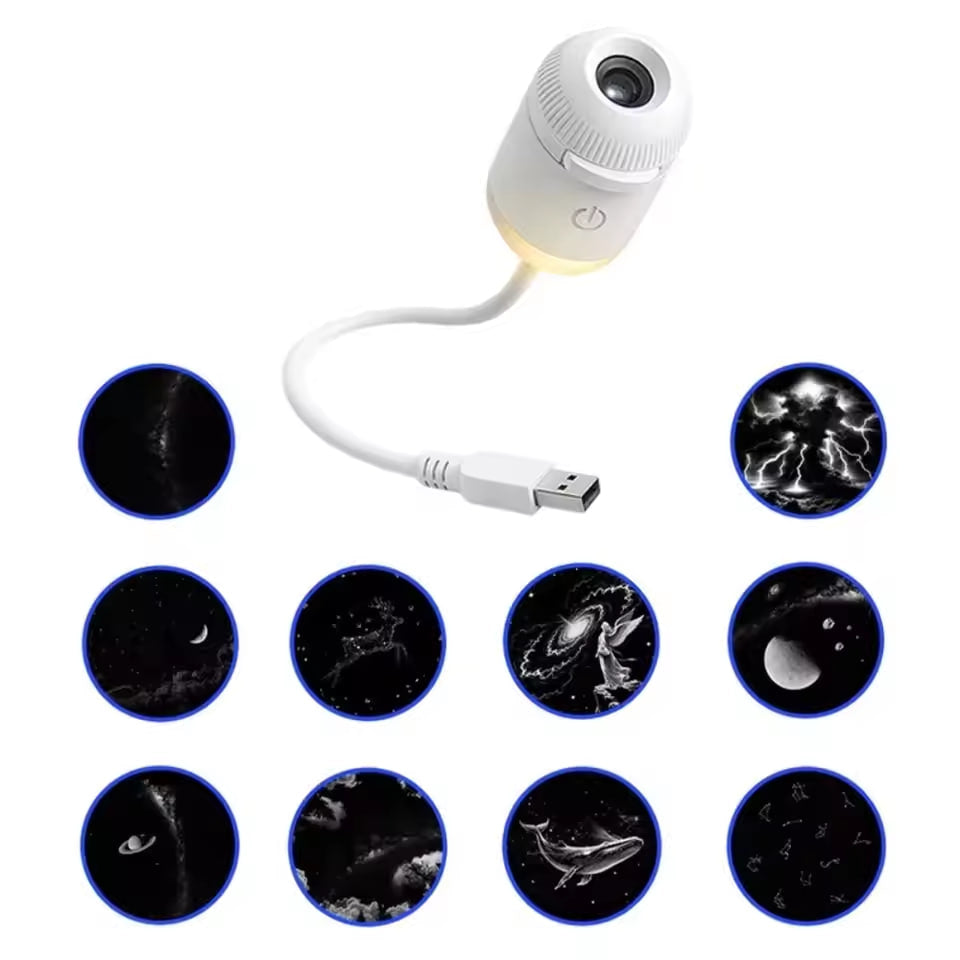 Teron™ Galaxy Night Light Projector
